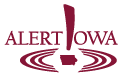 Link to Alert Iowa emergency notification system web page